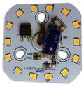 Placa Led Pcb Quadrado 8cm 14w Luz Branco 127v Bronzearte